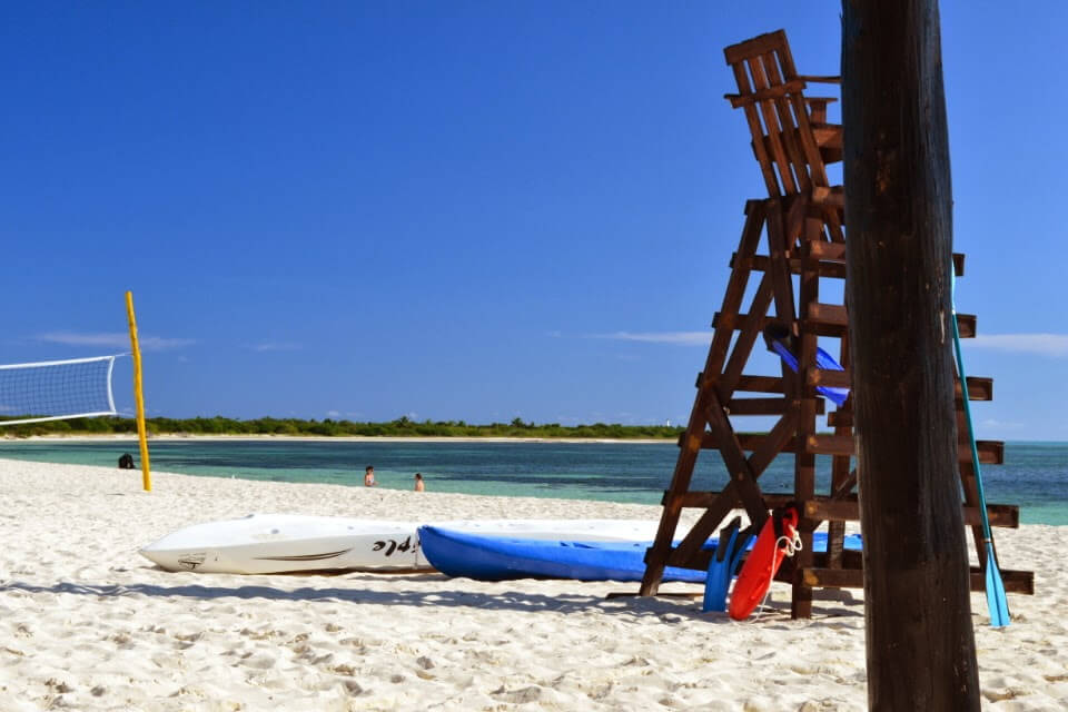 Things to do in Cozumel, Punta Sur Beach, kayaks, snorkeling